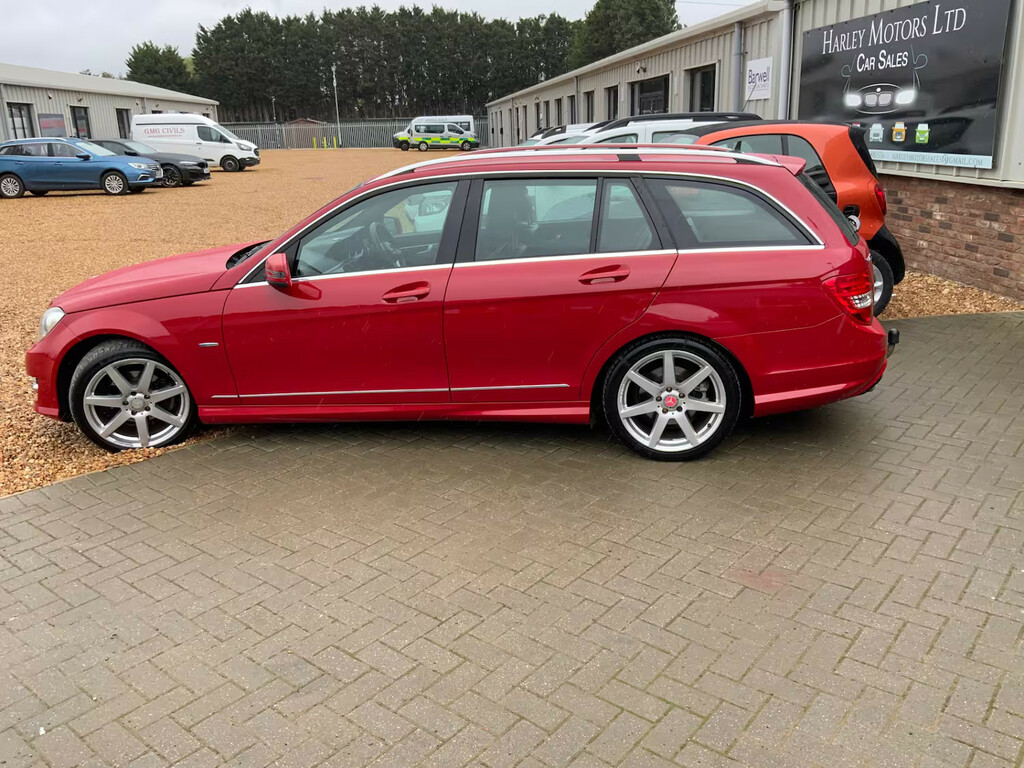 Mercedes-Benz C Class C200 Cdi Blueefficiency Sport Estate Dies Red