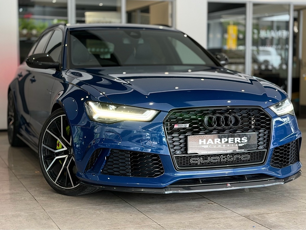 Audi RS6 Avant 4.0 Tfsi V8 Performance Estate Tiptroni Blue
