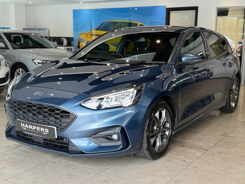 Ford Focus Ecoblue St-line Hatchback 1.5 Hatchb SG21VGA Blue #2