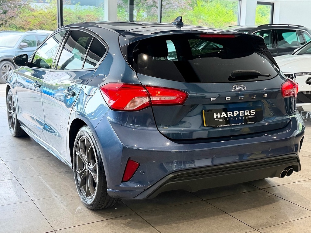Ford Focus Ecoblue St-line Hatchback 1.5 Hatchb SG21VGA Blue #4