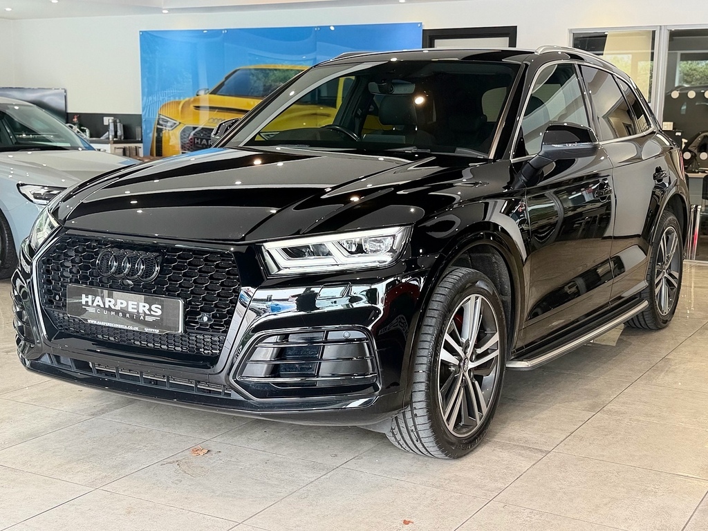 Audi Q5 2.0 Tdi 40 S Line S Tronic Quattro Euro 6 Ss Black #3