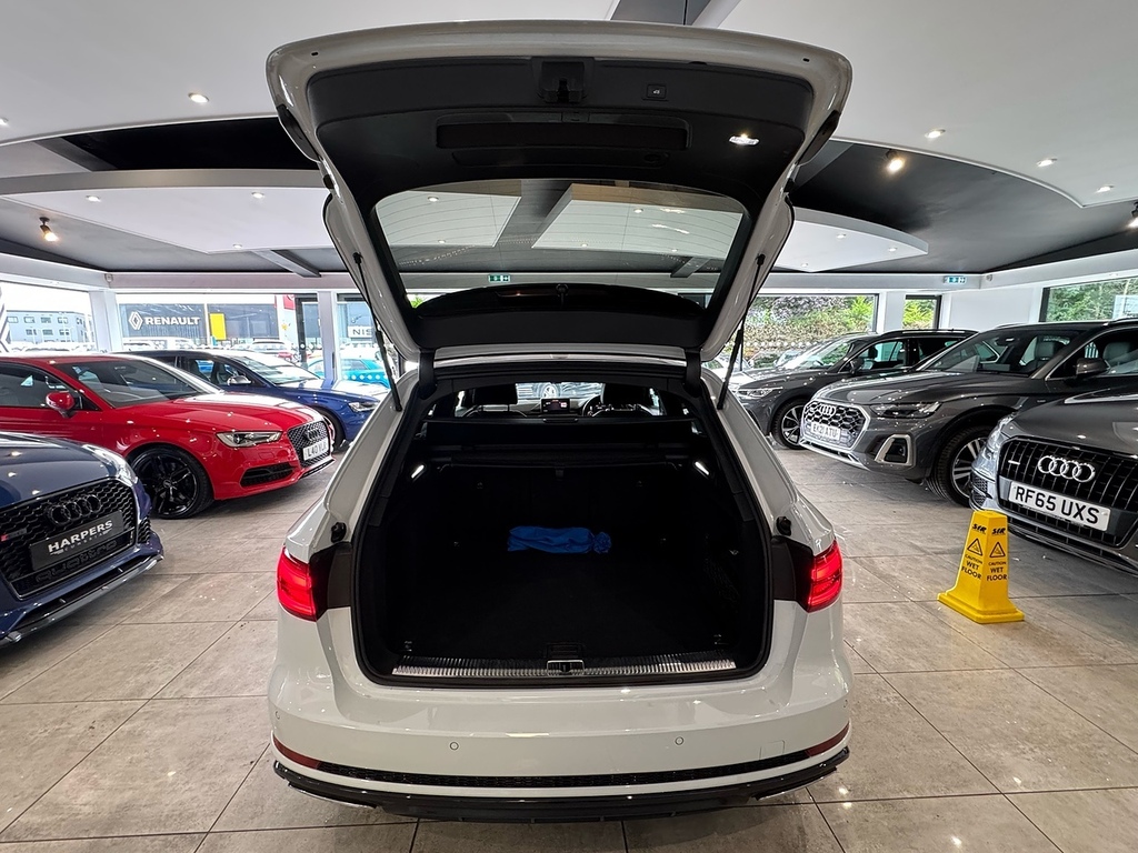 Audi A4 Avant 2.0 Tfsi 40 Black Edition Estate S Tron White #6