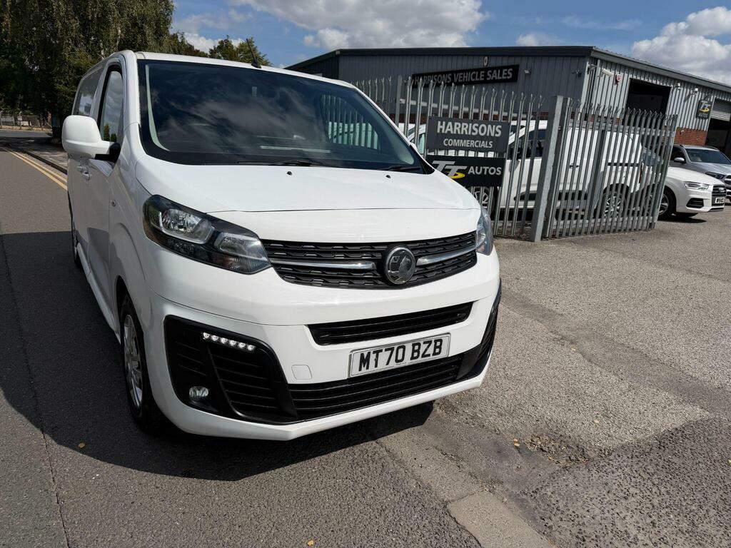 Vauxhall Vivaro 1.5 Turbo D 2700 Sportive L1 H1 Euro 6 S S White