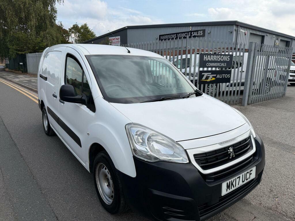 Peugeot Partner 1.6 Bluehdi 750 Se L2 S S White