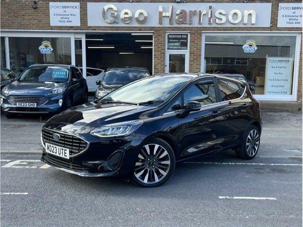 Ford Fiesta 1.0T Ecoboost Mhev Titanium X Euro 6 S S Black #2