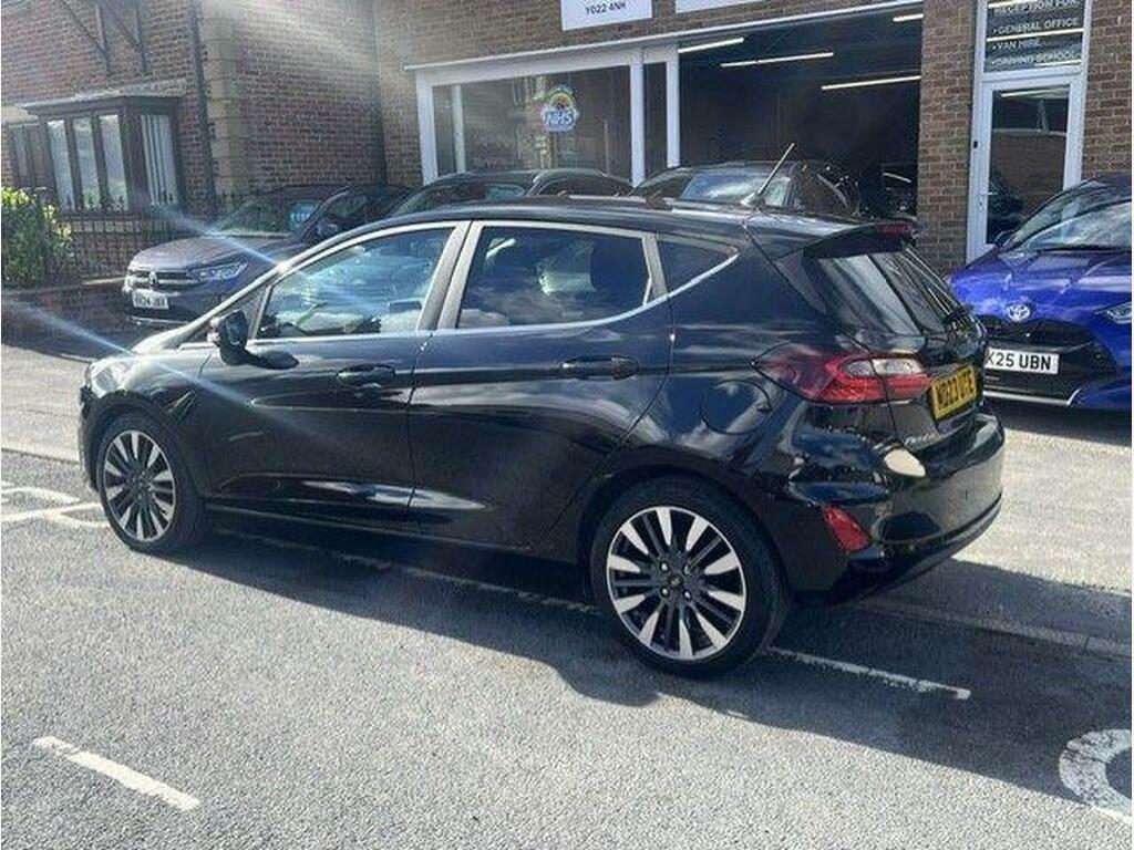 Ford Fiesta 1.0T Ecoboost Mhev Titanium X Euro 6 S S Black #3