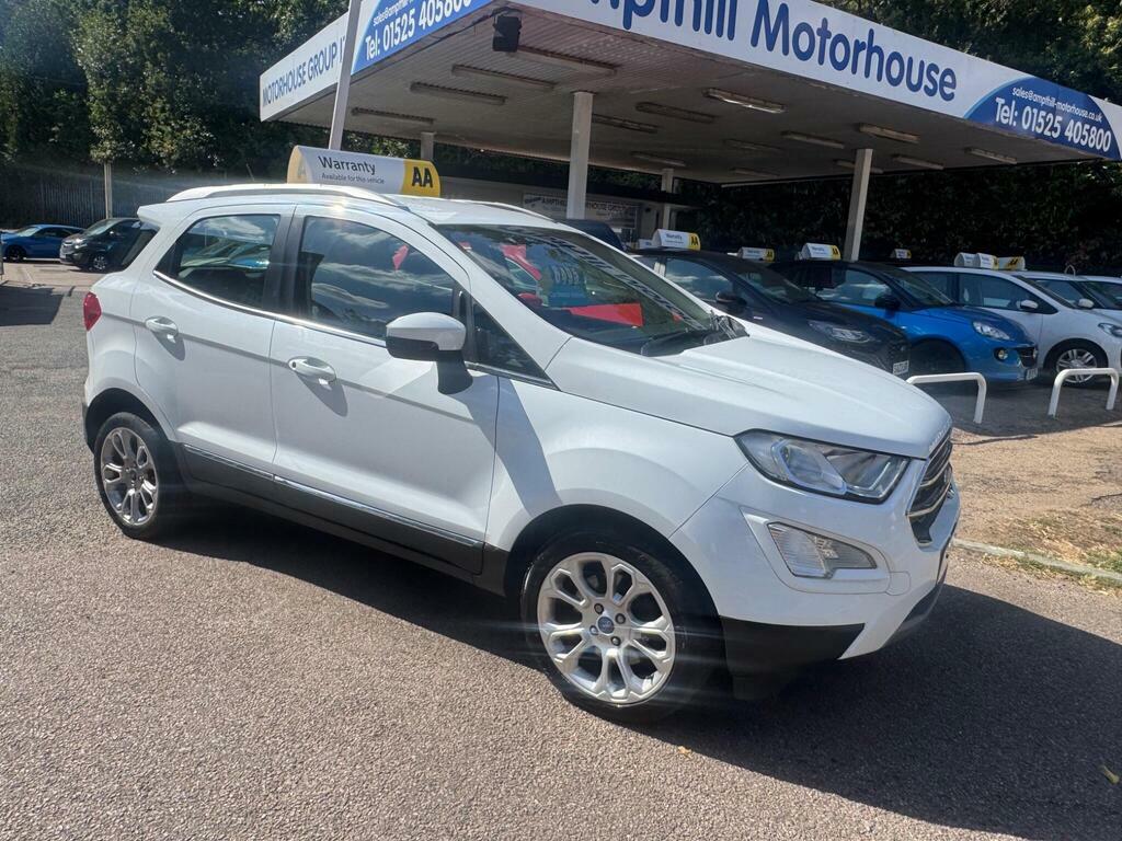 Ford Ecosport 1.0T Ecoboost Titanium Euro 6 S S White