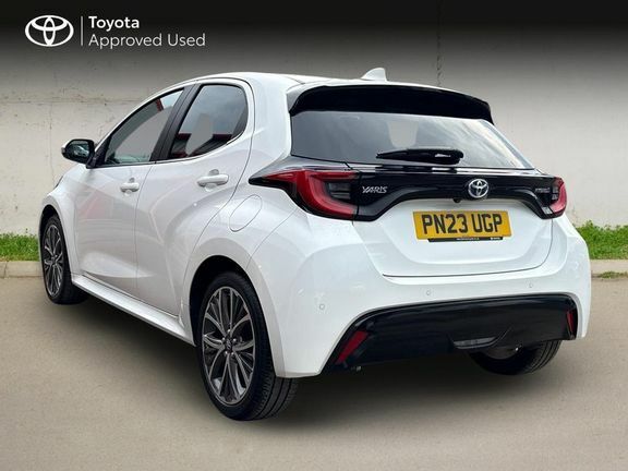Toyota Yaris Excel PN23UGP White #4