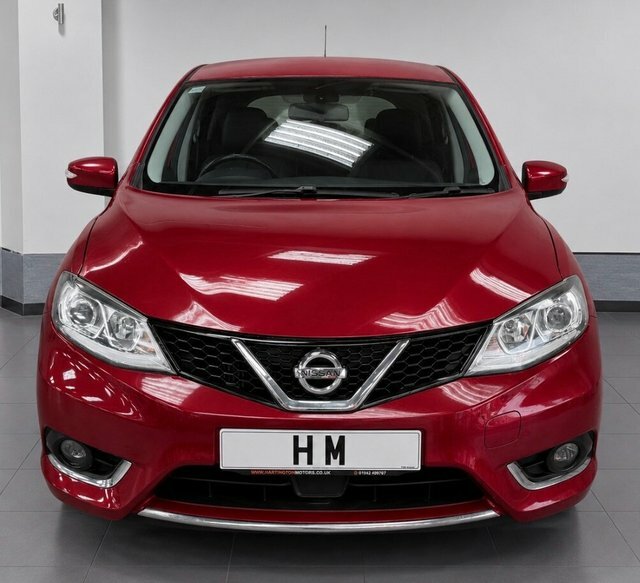 Nissan Pulsar 1.2 Dig-t Tekna Hatchback Euro 6 YN18RHA Red #5