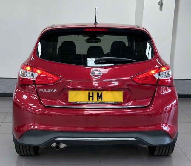 Nissan Pulsar 1.2 Dig-t Tekna Hatchback Euro 6 YN18RHA Red #6