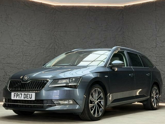 Skoda Superb Estate FP17DEU Grey #3