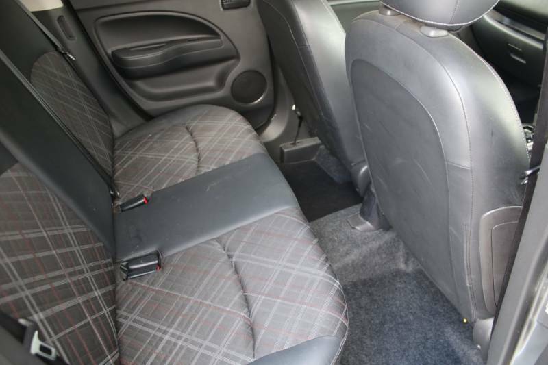 Mitsubishi Mirage Hatchback Black #10
