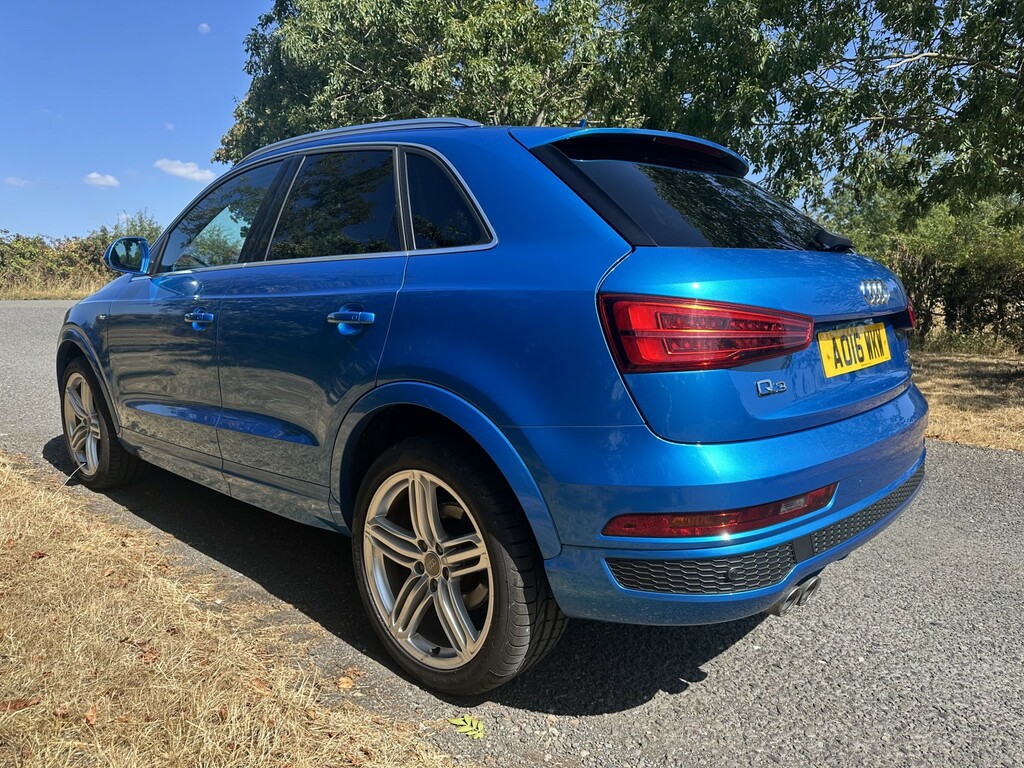Audi Q3 Suv 2.0 Tdi S Line Plus 201616 AO16WKW Blue #4