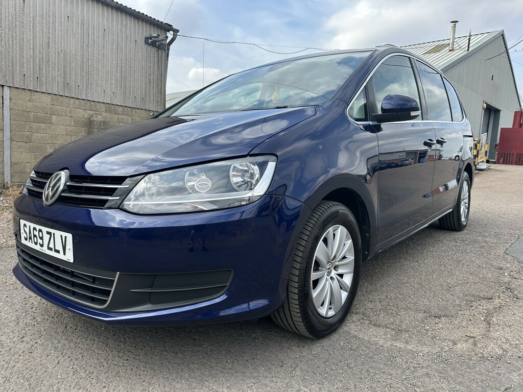 Volkswagen Sharan Mpv 2.0 Tdi Se Nav 201969 Blue #2