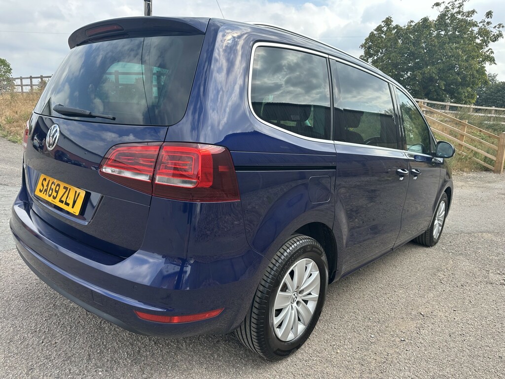 Volkswagen Sharan Mpv 2.0 Tdi Se Nav 201969 Blue #5