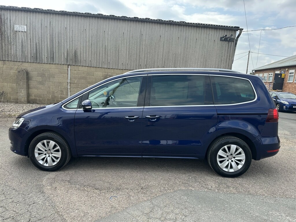 Volkswagen Sharan Mpv 2.0 Tdi Se Nav 201969 Blue #4