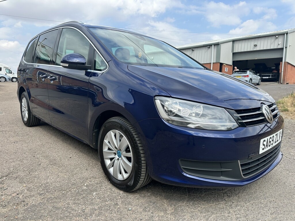 Volkswagen Sharan Mpv 2.0 Tdi Se Nav 201969 Blue