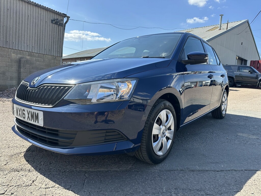 Skoda Fabia Hatchback 1.0 S 201616 WX16XMM Blue #2