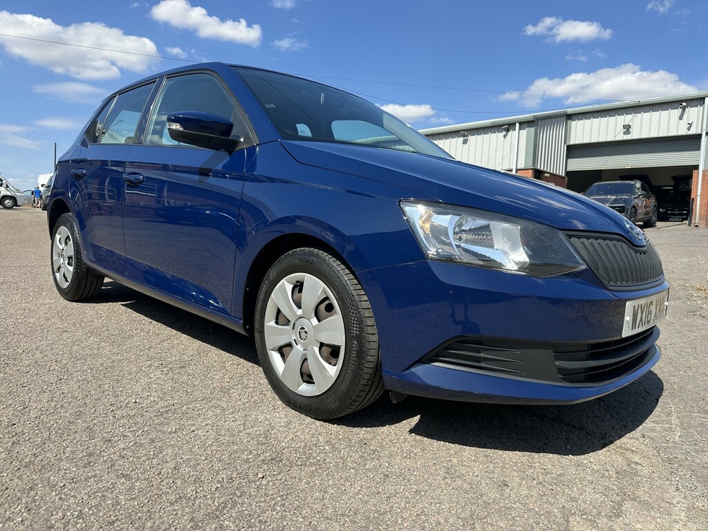 Skoda Fabia Hatchback 1.0 S 201616 WX16XMM Blue