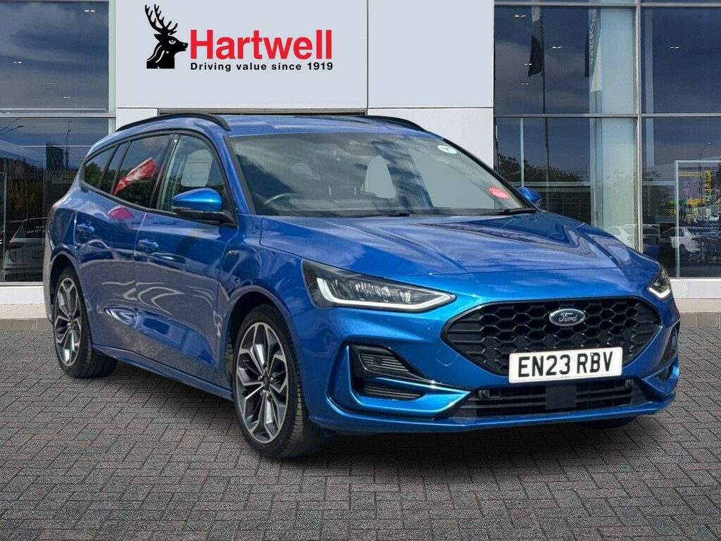 Ford Focus 1.0T Ecoboost St-line X Estate E Blue