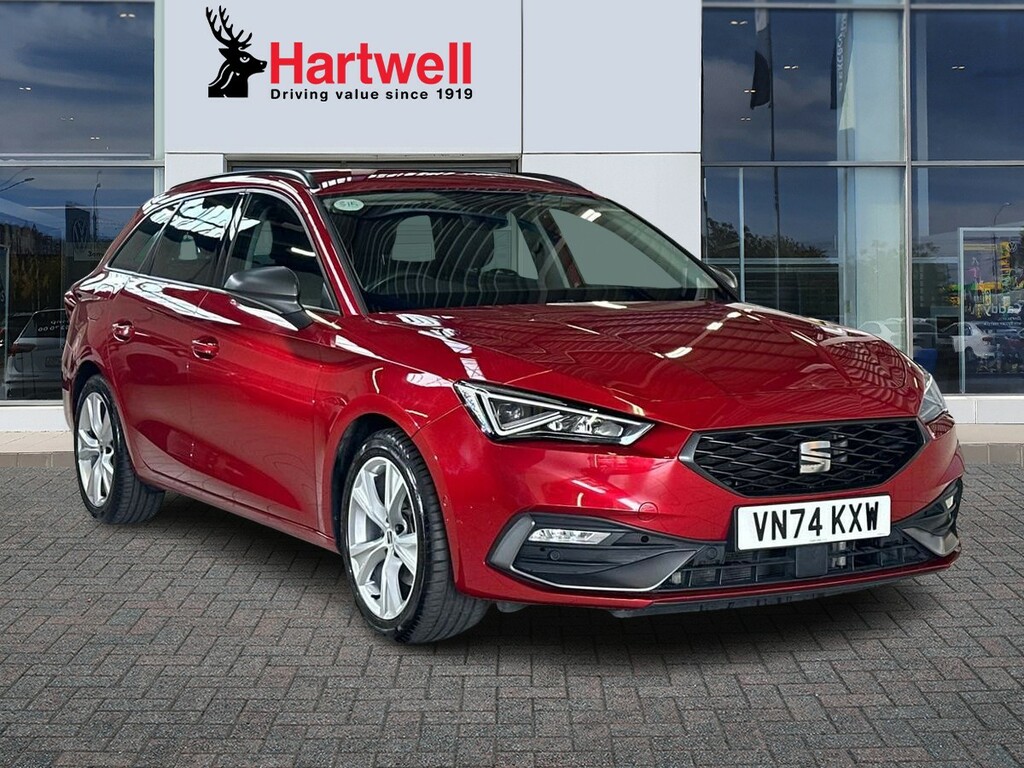 Seat Leon 1.5 Etsi Mhev Fr Estate Hybrid Dsg Euro Red