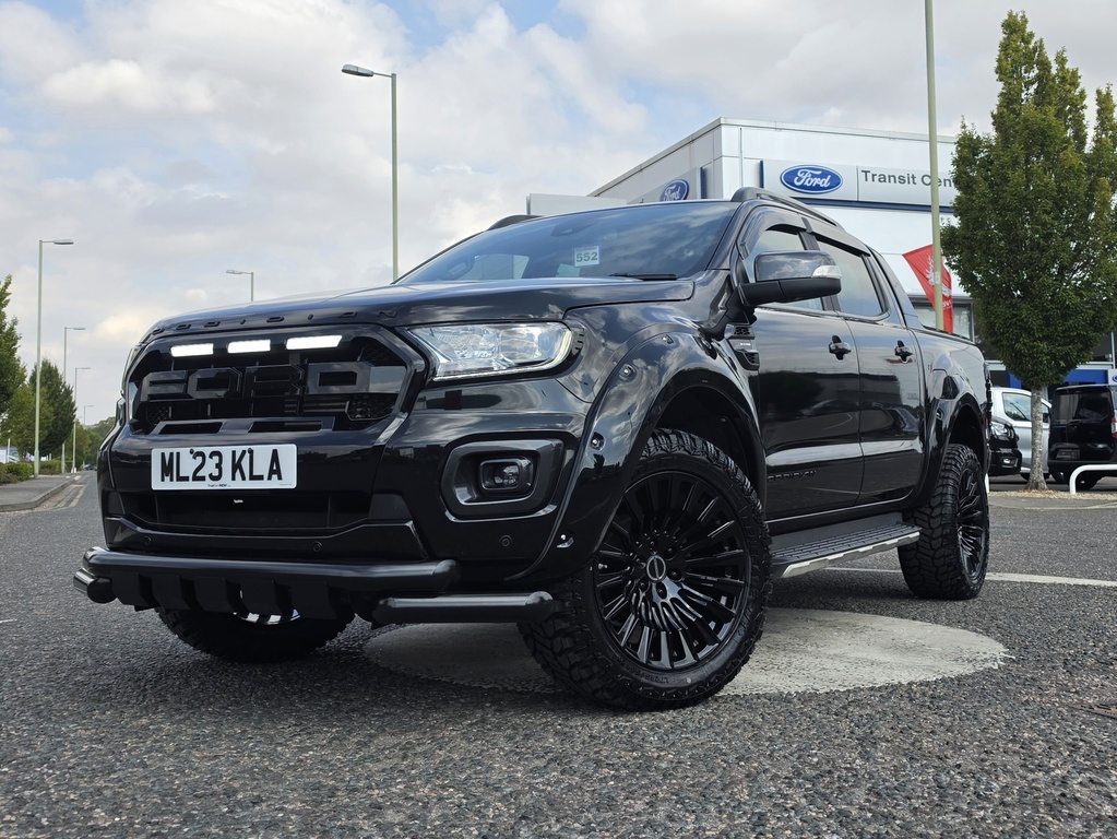 Ford Ranger 2.0 Ecoblue Wildtrak Pickup Double Cab ML23KLA Black #3
