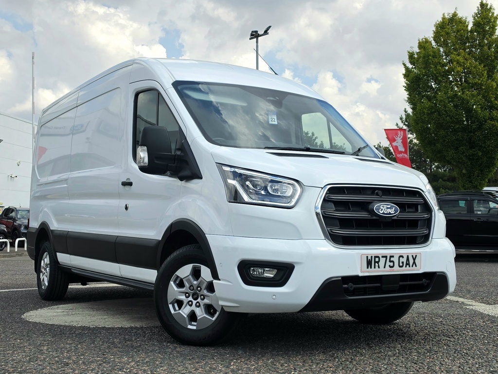 Ford Transit Custom 350 L3 H2 Limited 2.0 Ecoblue 165Ps Fwd Euro White