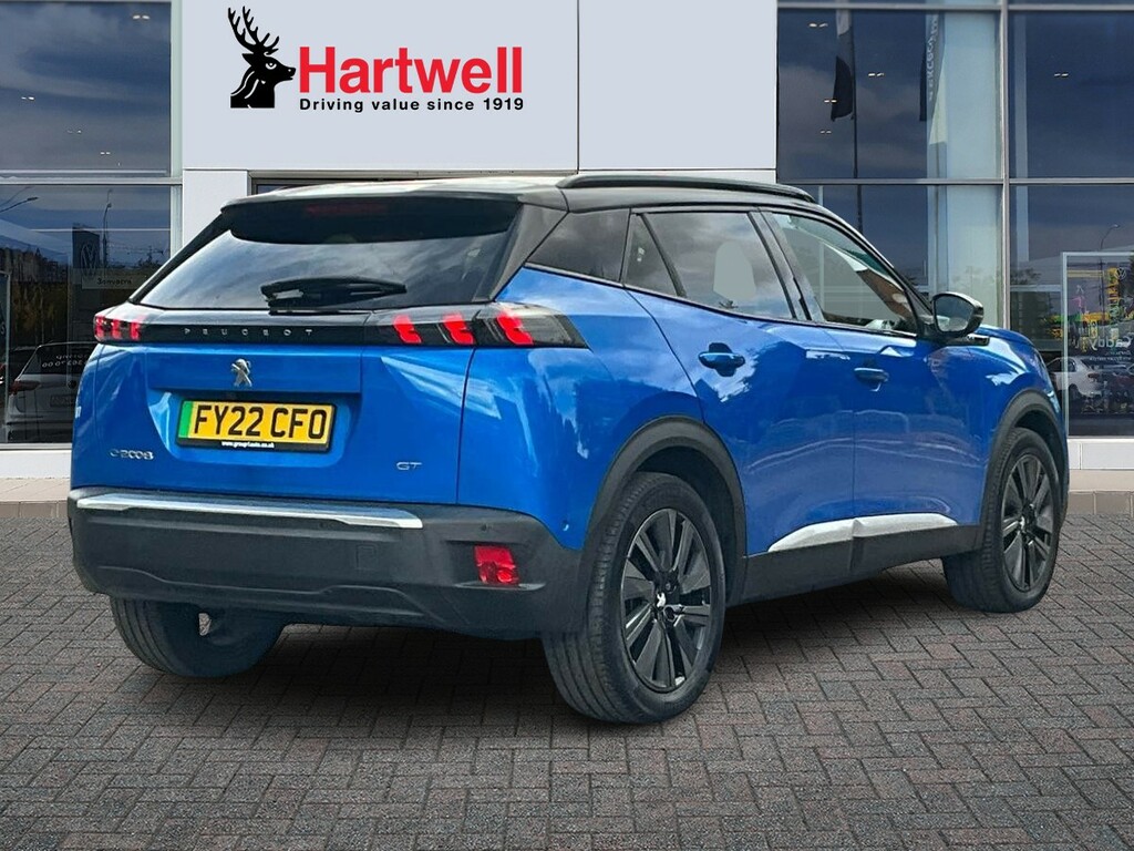 Peugeot e-2008 50Kwh Gt Premium Suv 136 Ps Blue #3