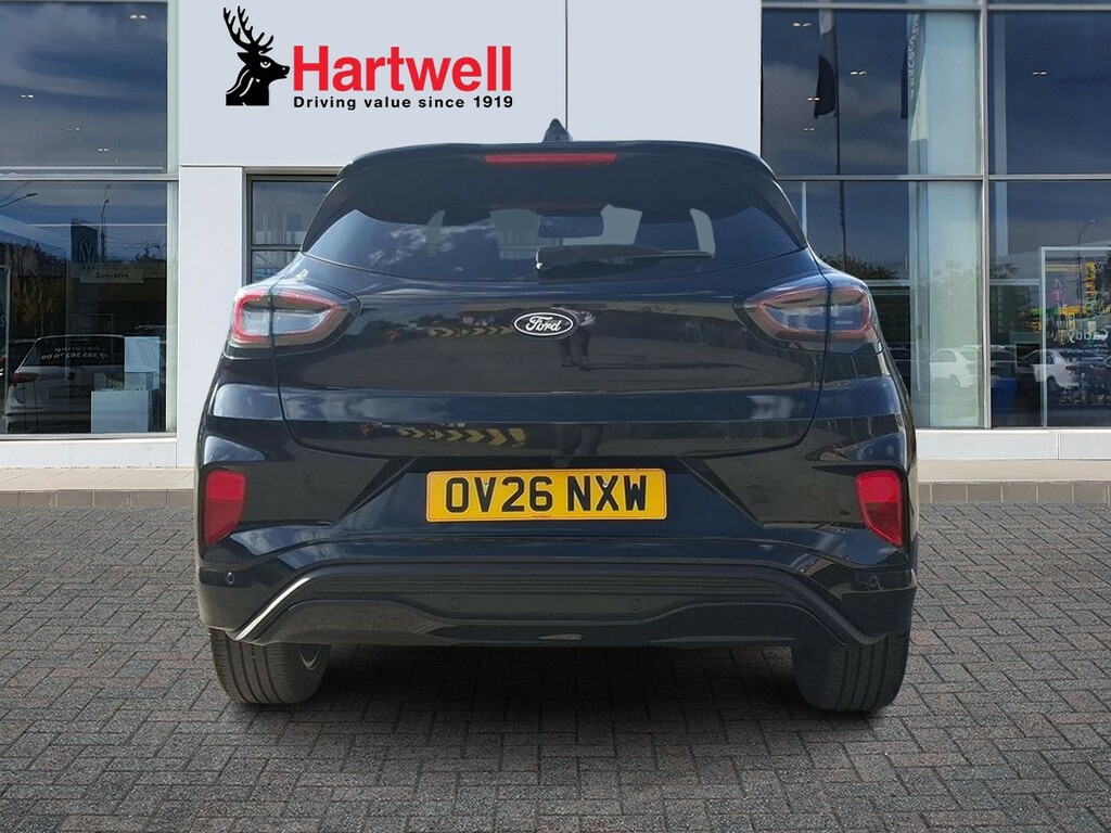 Ford Puma 1.0T Ecoboost Mhev St-line X Suv Hybrid Black #4