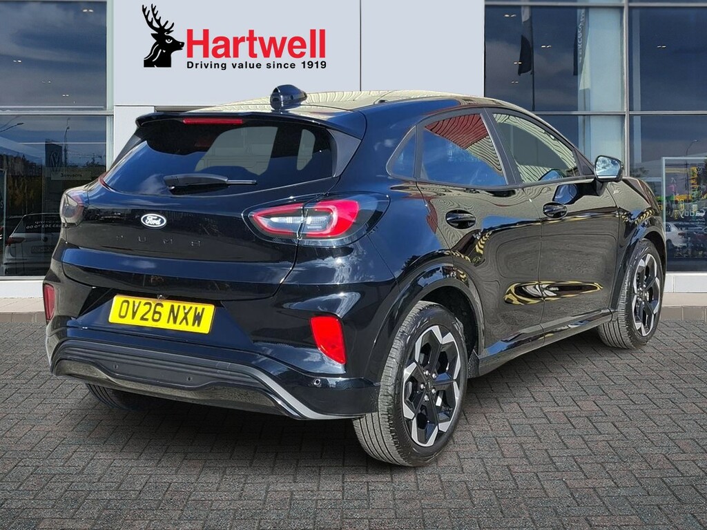 Ford Puma 1.0T Ecoboost Mhev St-line X Suv Hybrid Black #3
