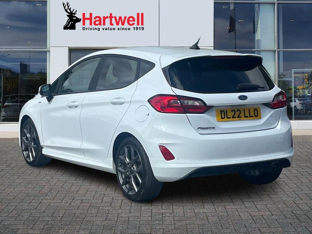 Ford Fiesta 1.0T Ecoboost St-line Hatchback White #5