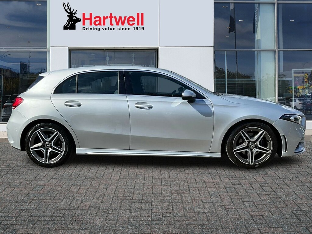 Mercedes-Benz A Class 1.3 A200 Amg Line Executive Hatchback Silver #2