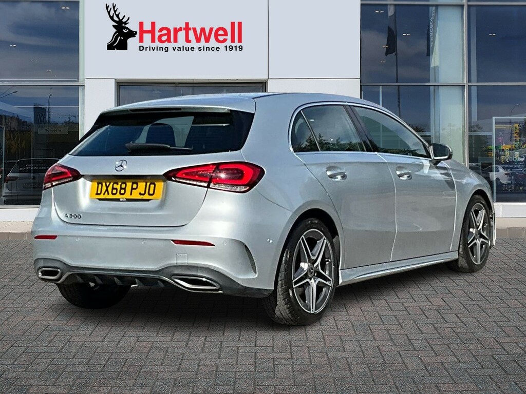 Mercedes-Benz A Class 1.3 A200 Amg Line Executive Hatchback Silver #3