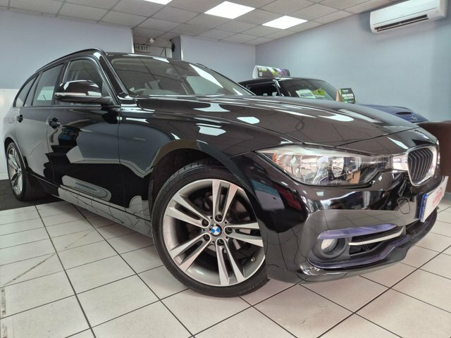 BMW 3 Series 1.5 318I Sport Touring Euro 6 S S Black