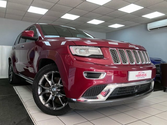 Jeep Grand Cherokee 3.0 V6 Crd Summit Suv 4Wd Euro 6 Red