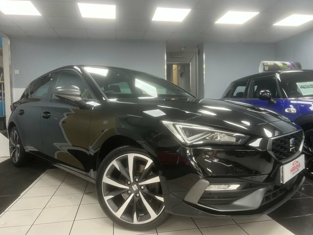 Seat Leon 1.4 Ehybrid 12.8Kwh Fr Sport Hatchback KW70HTL Black #2