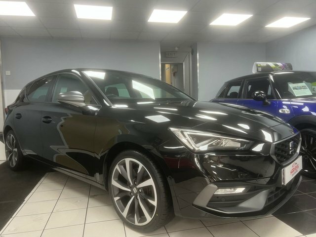Seat Leon 1.4 Ehybrid 12.8Kwh Fr Sport Hatchback KW70HTL Black #3