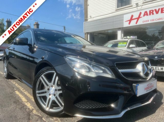 Mercedes-Benz E Class 2.1 E220 Cdi Amg Sport Coupe G-tronic Black