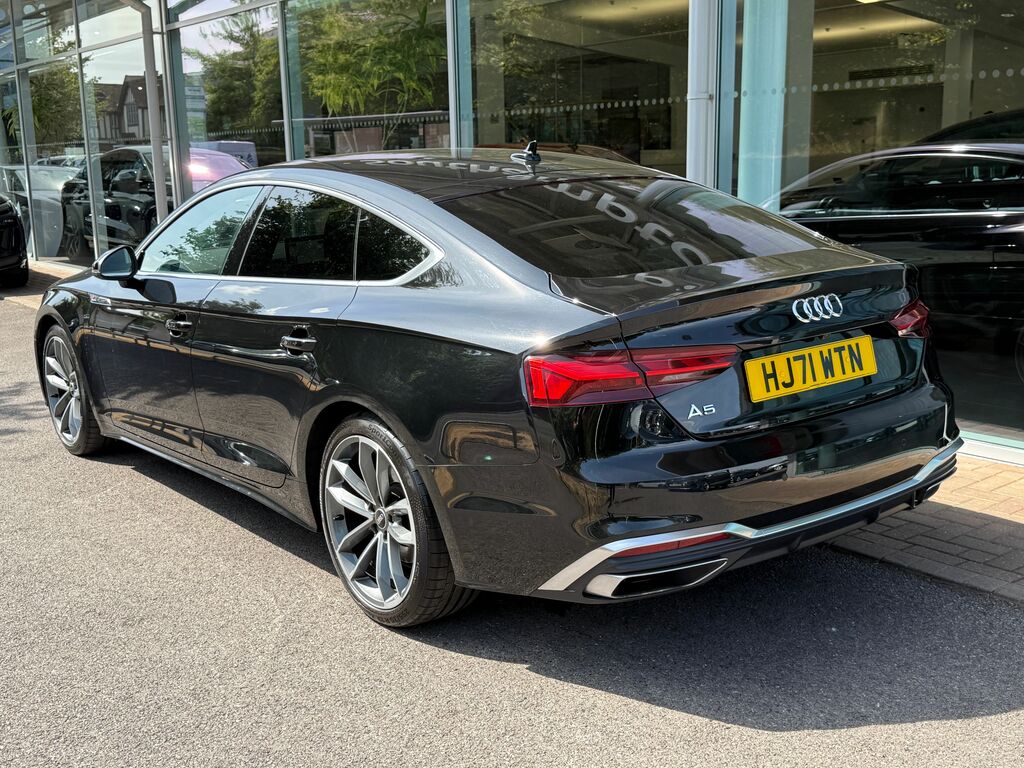 Audi A5 S Line HJ71WTN Black #3