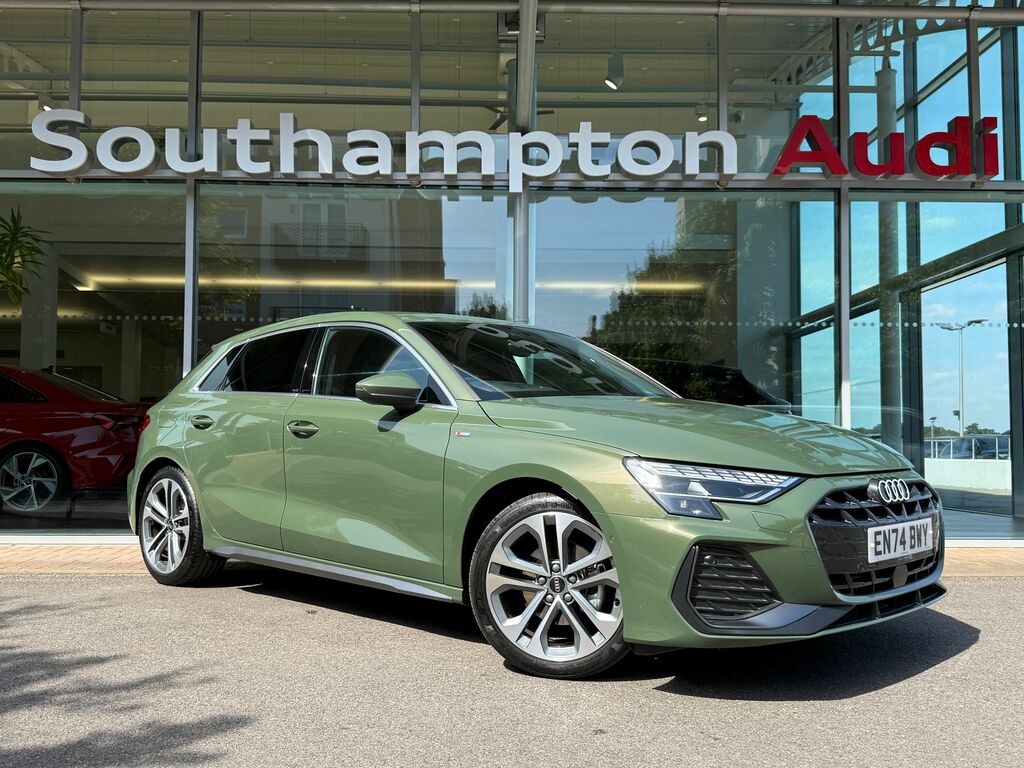 Audi A3 S Line Green