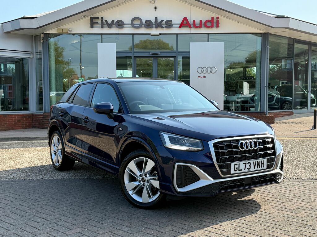 Audi Q2 S Line Blue