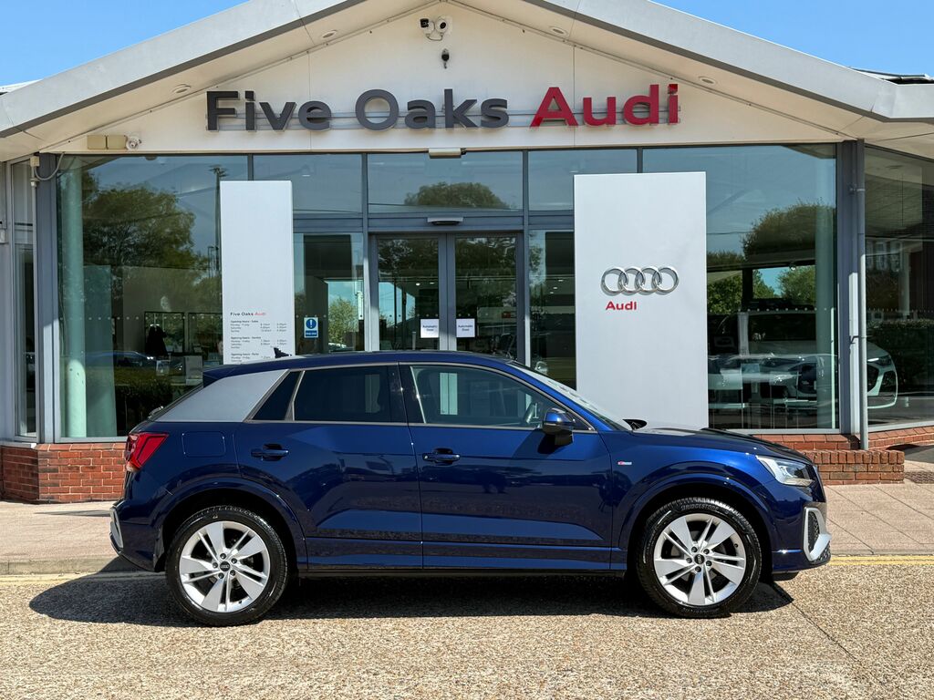 Audi Q2 S Line BV72PJO Blue #2