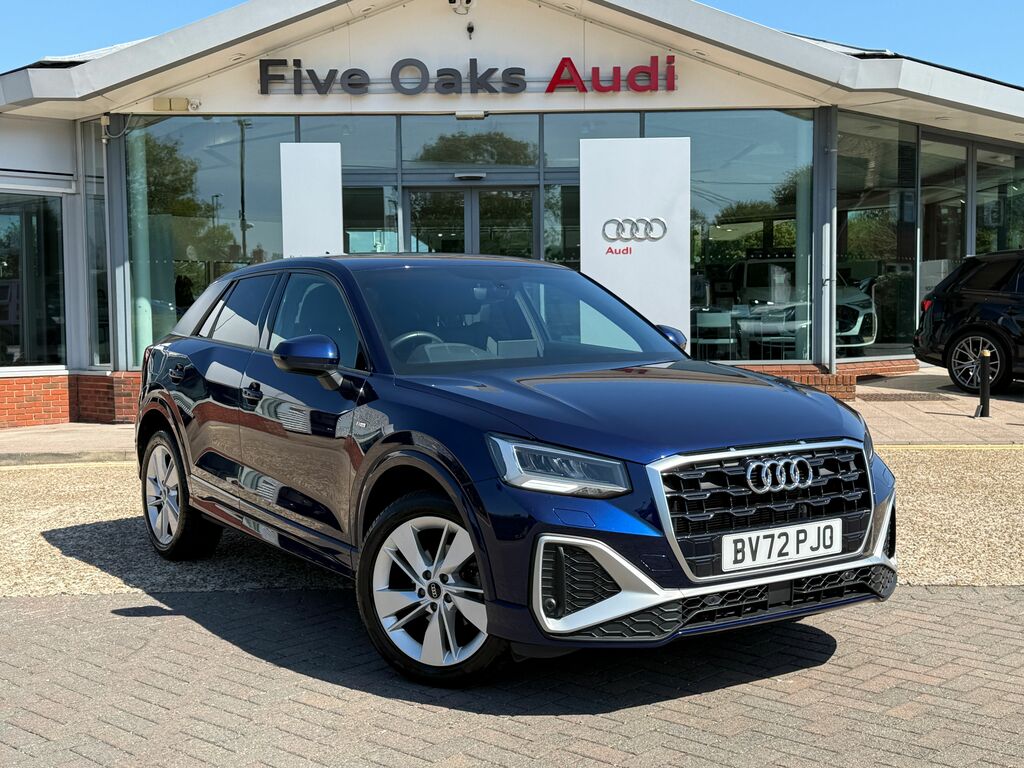 Audi Q2 S Line BV72PJO Blue