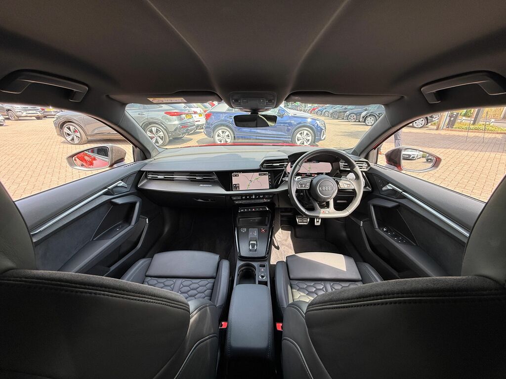 Audi RS3 Carbon Black WM73PCF Red #3