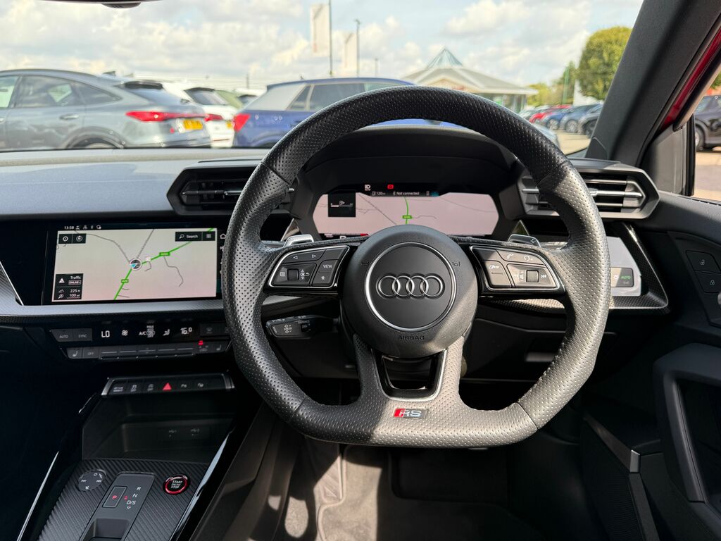 Audi RS3 Carbon Black WM73PCF Red #6