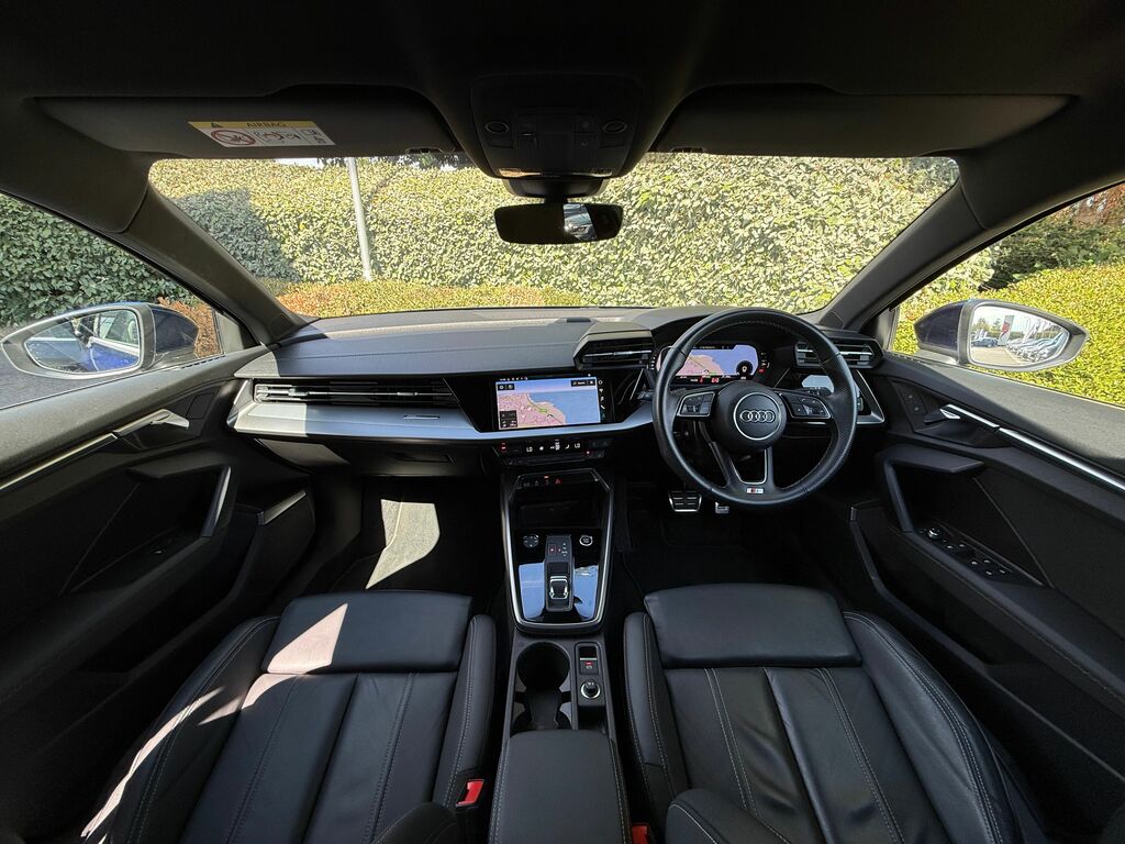 Audi A3 S Line HV23OGJ Blue #4