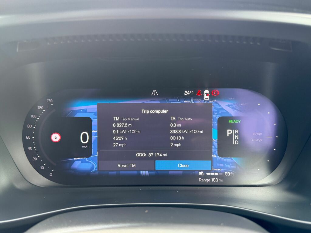 Volvo C40 Recharge Plus, Twin Motor, Blue #40
