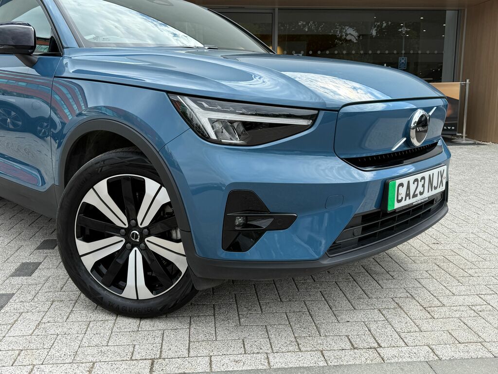Volvo C40 Plus Blue #6