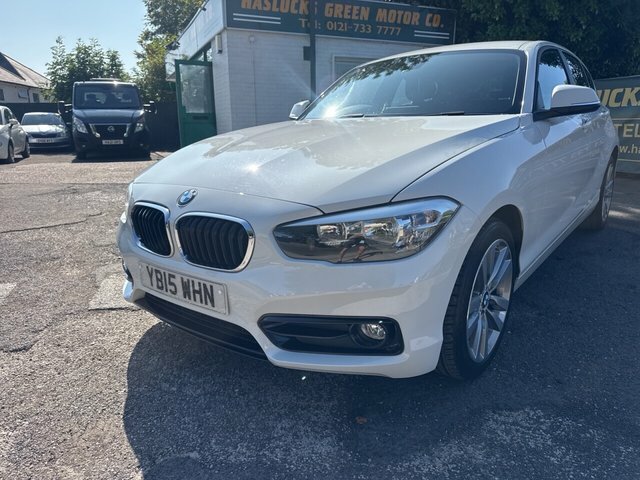 BMW 1 Series 1.6 118I Sport Hatchback Euro 6 White #3