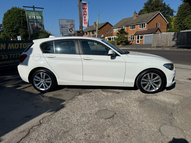 BMW 1 Series 1.6 118I Sport Hatchback Euro 6 White #5